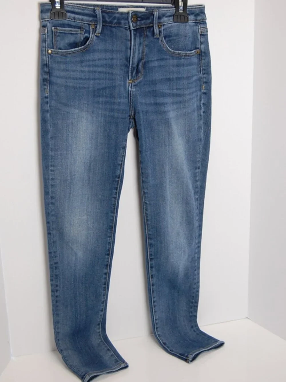 Driftwood Jackie Skinny Jeans W25 L28   Medium Wash Stretch Ankle Denim Boutique - Picture 13 of 15